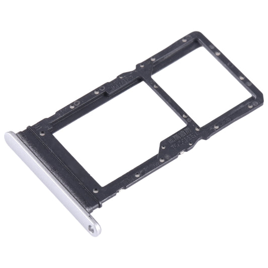 For Honor X7 SIM + SIM / Micro SD Card Tray (Grey) - Card Tray by buy2fix | Online Shopping UK | buy2fix