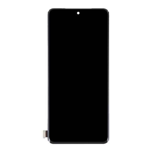For OnePlus Ace 2  PHK110 LCD Screen Digitizer Full Assembly with Frame (Black) - LCD Screen by buy2fix | Online Shopping UK | buy2fix