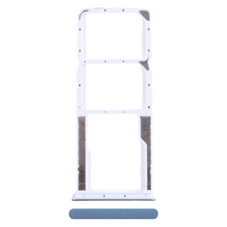 For Xiaomi Poco M4 Pro SIM Card Tray + SIM Card Tray + Micro SD Card Tray (Baby Blue) by buy2fix
