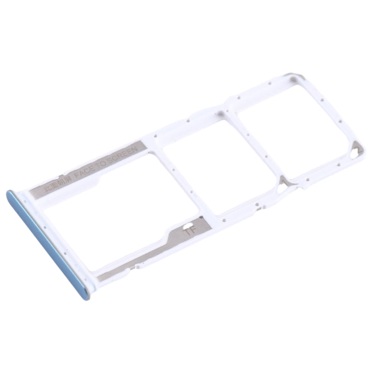 For Xiaomi Poco M4 Pro SIM Card Tray + SIM Card Tray + Micro SD Card Tray (Baby Blue) by buy2fix