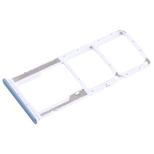 For Xiaomi Poco M4 Pro SIM Card Tray + SIM Card Tray + Micro SD Card Tray (Baby Blue) by buy2fix