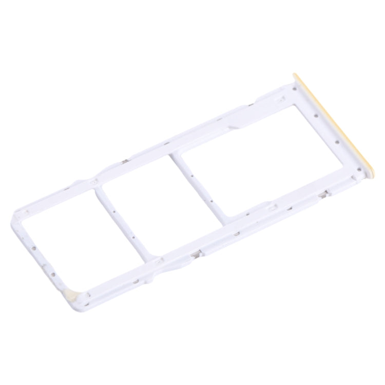 For Xiaomi Poco M4 Pro SIM Card Tray + SIM Card Tray + Micro SD Card Tray (Yellow) by buy2fix