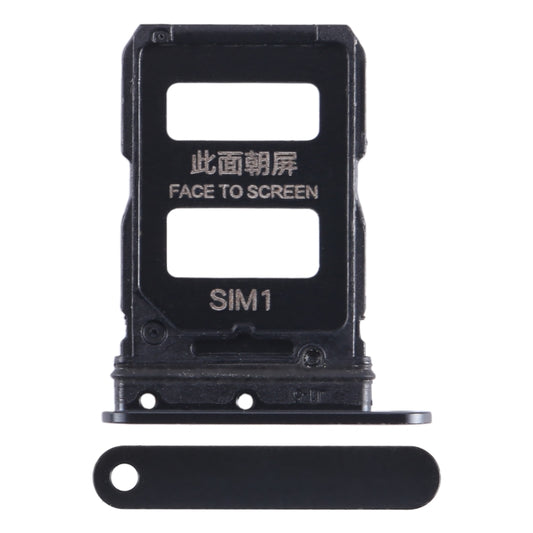 For Xiaomi Civi 1S SIM Card Tray + SIM Card Tray (Black) by buy2fix