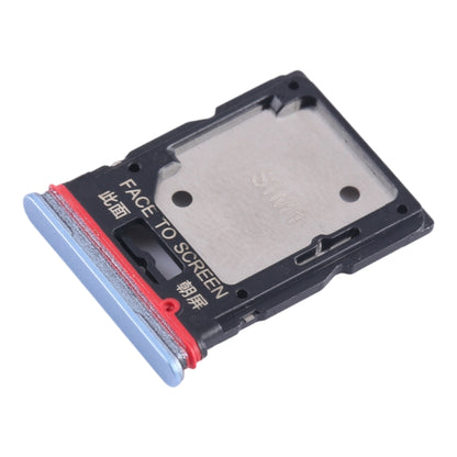 For Xiaomi Redmi Note 11T Pro+ SIM Card Tray + SIM Card Tray / Micro SD Card Tray (Blue) by buy2fix