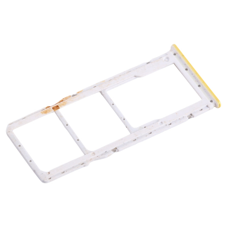For Xiaomi Poco M5 4G SIM Card Tray + SIM Card Tray + Micro SD Card Tray (Yellow) by buy2fix
