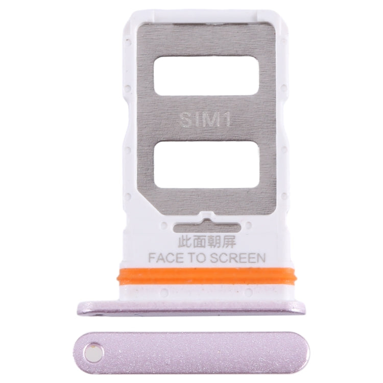 For Xiaomi Redmi Note 12 Pro 5G SIM Card Tray + SIM Card Tray (Pink) by buy2fix