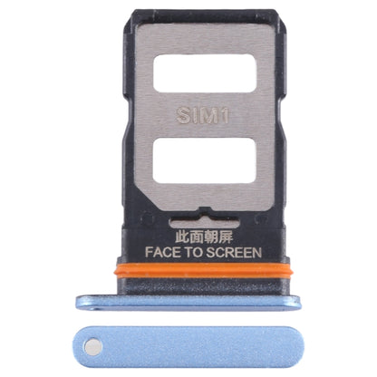 For Xiaomi Redmi Note 12 Pro 5G SIM Card Tray + SIM Card Tray (Blue) - Card Tray by buy2fix | Online Shopping UK | buy2fix