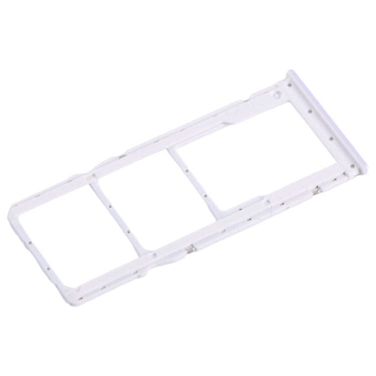 For Xiaomi Poco C55 SIM Card Tray + SIM Card Tray + Micro SD Card Tray (Purple) by buy2fix