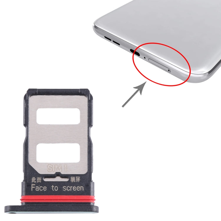 For Xiaomi Redmi K60e SIM Card Tray + SIM Card Tray (Green) by buy2fix