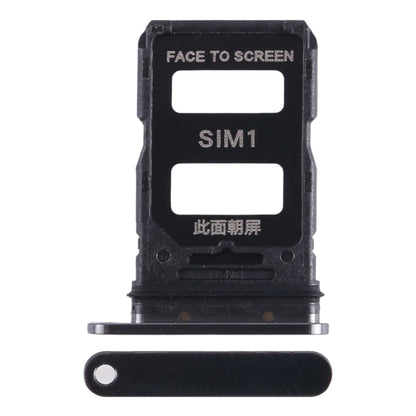 For Xiaomi 13 SIM Card Tray + SIM Card Tray (Black) by buy2fix
