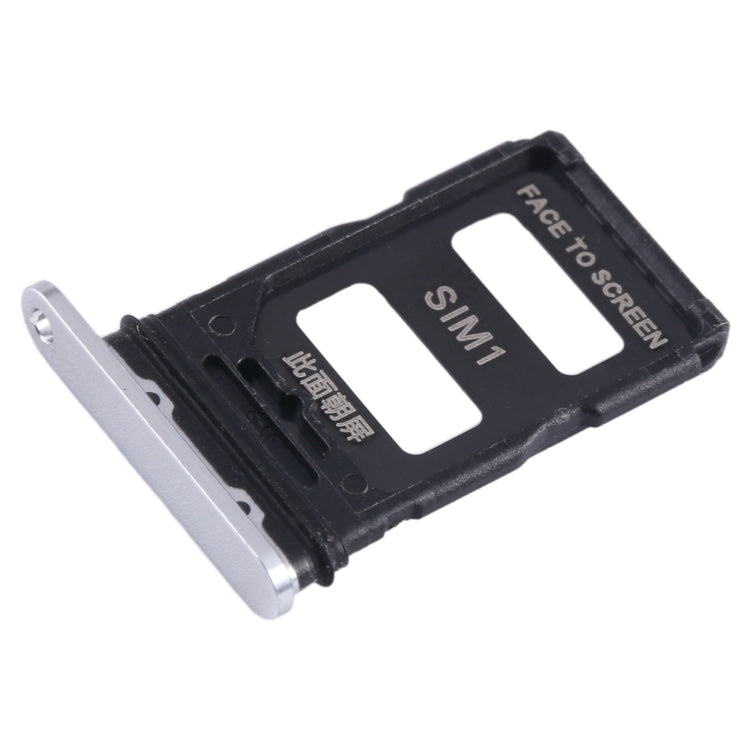 For Xiaomi 13 SIM Card Tray + SIM Card Tray (Silver) by buy2fix
