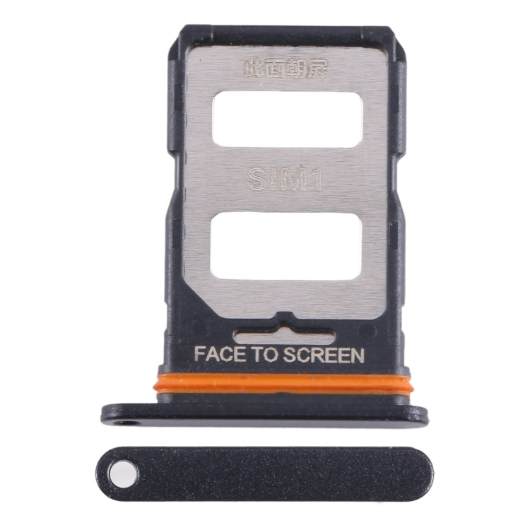 For Xiaomi Poco F5 SIM Card Tray + SIM Card Tray (Black) by buy2fix