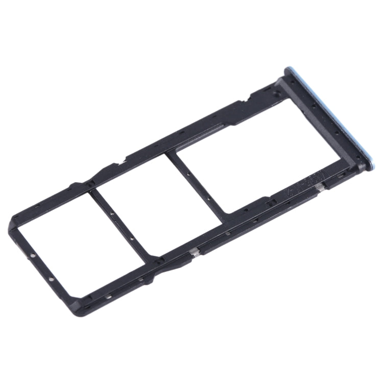For Xiaomi Redmi Note 12s SIM Card Tray + SIM Card Tray + Micro SD Card Tray (Blue) by buy2fix