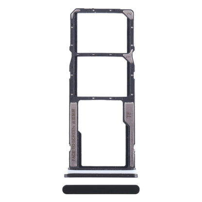 For Xiaomi Poco C51 SIM Card Tray + SIM Card Tray + Micro SD Card Tray (Black) by buy2fix