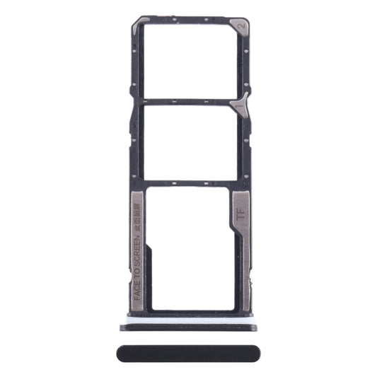 For Xiaomi Poco C51 SIM Card Tray + SIM Card Tray + Micro SD Card Tray (Black) by buy2fix