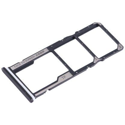 For Xiaomi Poco C51 SIM Card Tray + SIM Card Tray + Micro SD Card Tray (Black) by buy2fix
