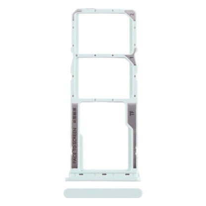 For Xiaomi Poco C51 SIM Card Tray + SIM Card Tray + Micro SD Card Tray (Green) by buy2fix