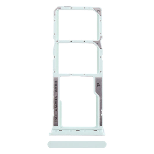 For Xiaomi Poco C51 SIM Card Tray + SIM Card Tray + Micro SD Card Tray (Green) by buy2fix