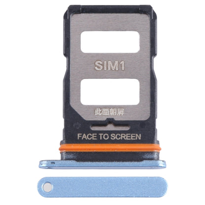 For Xiaomi Redmi Note 12T Pro SIM Card Tray + SIM Card Tray (Blue) by buy2fix