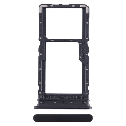 For Xiaomi Redmi 12 5G SIM Card Tray + SIM Card Tray / Micro SD Card Tray (Black) - Card Tray by buy2fix | Online Shopping UK | buy2fix