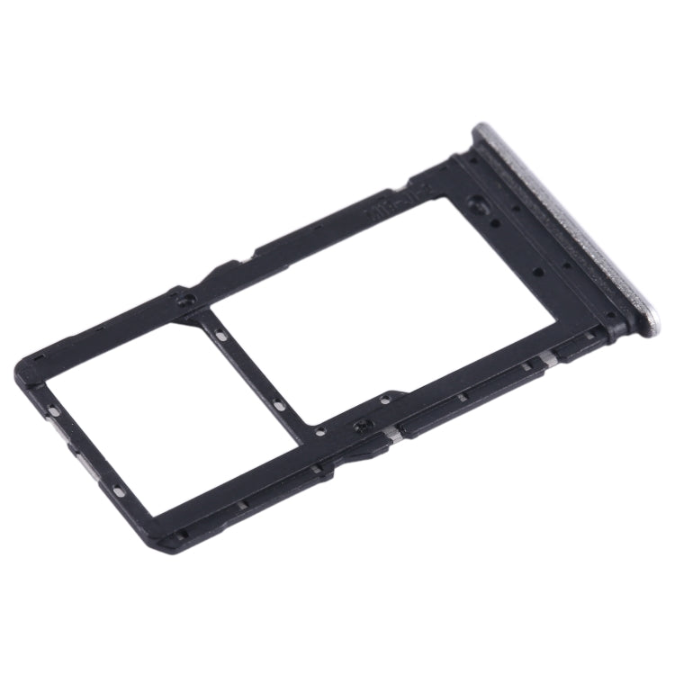 For Xiaomi Redmi Note 12R SIM Card Tray + SIM Card Tray / Micro SD Card Tray (Silver) by buy2fix