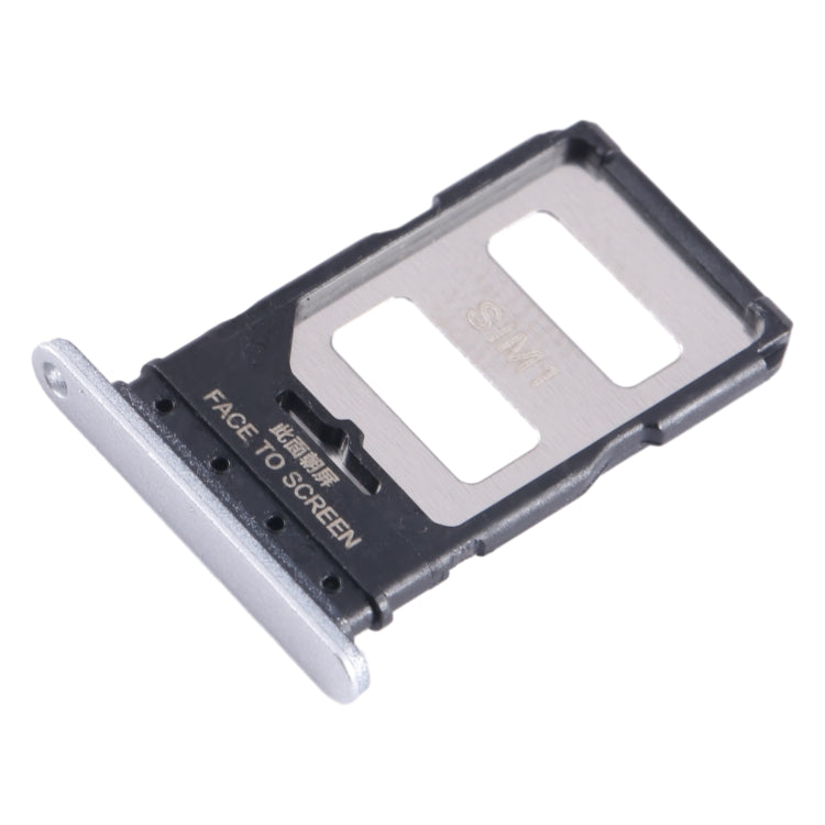For Xiaomi Note 13 Pro+ SIM Card Tray + SIM Card Tray (Silver) by buy2fix
