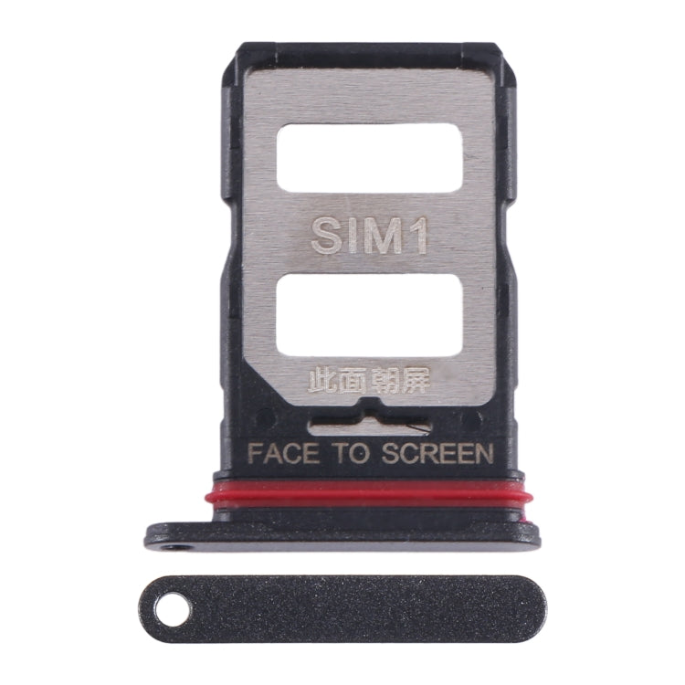 For Xiaomi 13T SIM Card Tray + SIM Card Tray (Black) by buy2fix