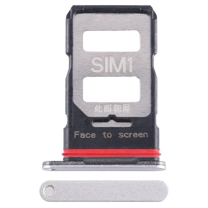 For Xiaomi Poco F5 Pro SIM Card Tray + SIM Card Tray (Silver) by buy2fix