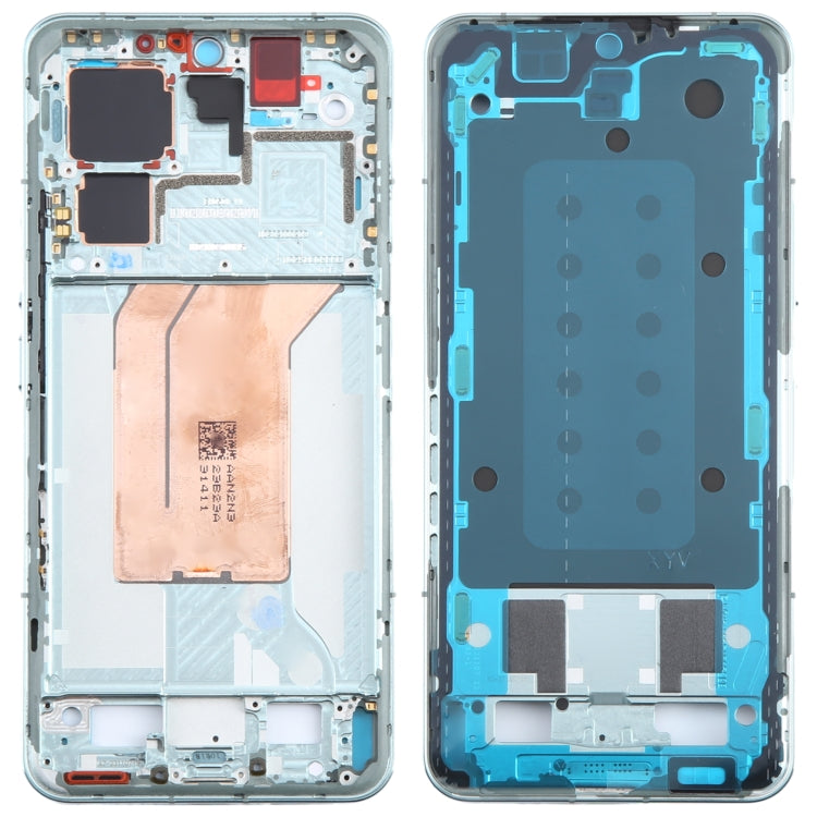 For Xiaomi 14 Pro Original Front Housing LCD Frame Bezel Plate (Green) by buy2fix