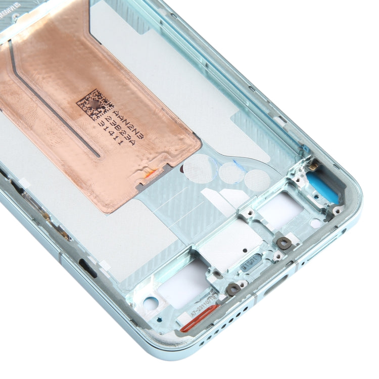 For Xiaomi 14 Pro Original Front Housing LCD Frame Bezel Plate (Green) by buy2fix