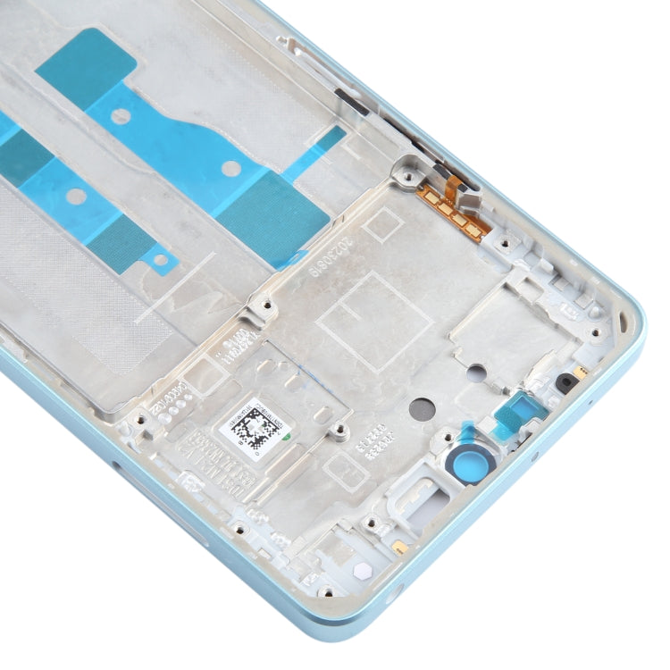 For Xiaomi Redmi Note 13 5G Original Front Housing LCD Frame Bezel Plate (Green) by buy2fix