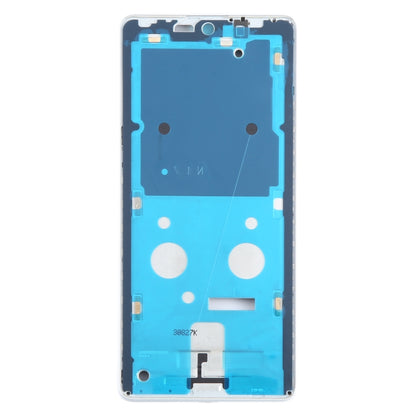 For Xiaomi Redmi Note 13 5G Original Front Housing LCD Frame Bezel Plate (White) by buy2fix