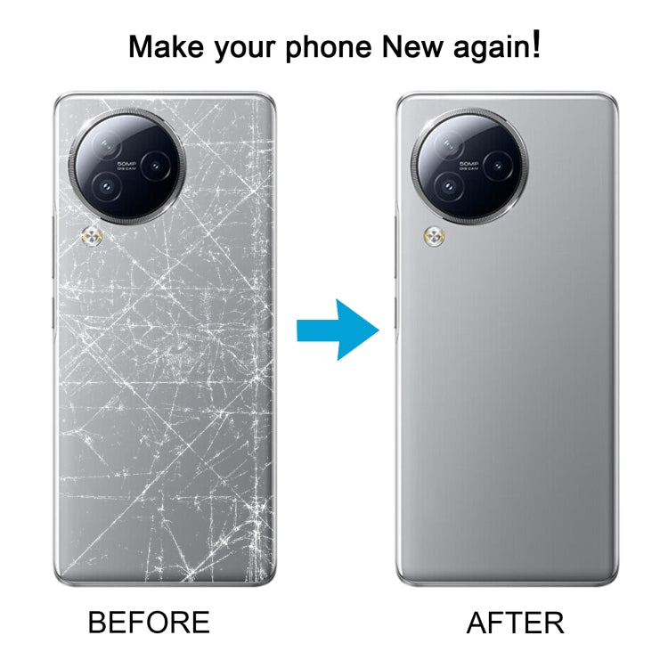 For Xiaomi Civi 3 Original Battery Back Cover(Grey) by buy2fix