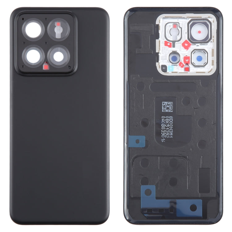 For Xiaomi 14 Original Battery Back Cover(Black) - Back Cover by buy2fix | Online Shopping UK | buy2fix