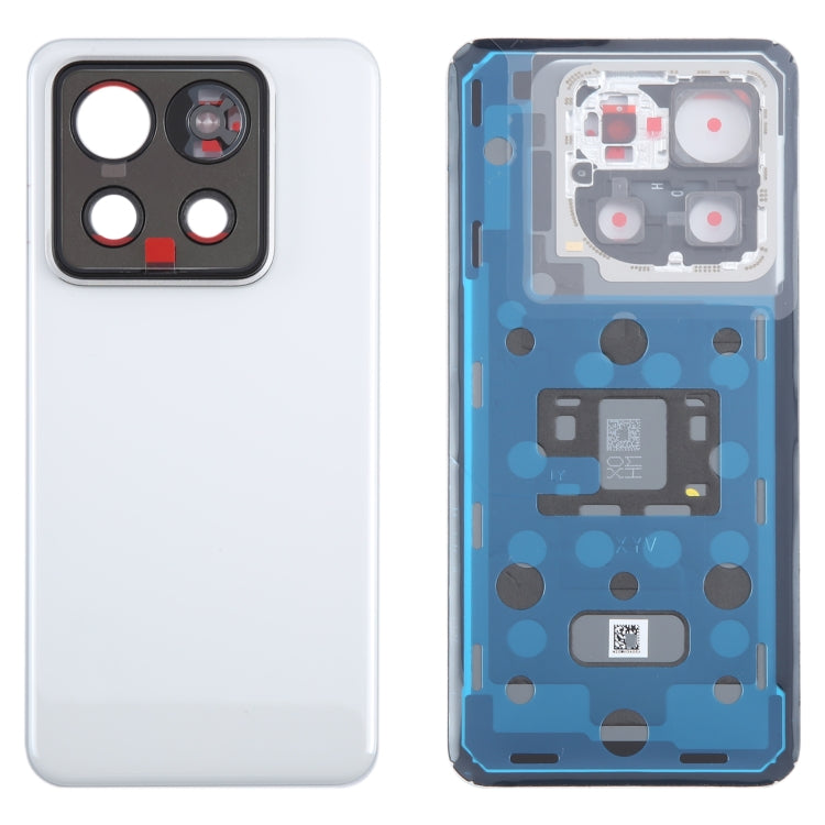 For Xiaomi 14 Pro Original Battery Back Cover(White) by buy2fix