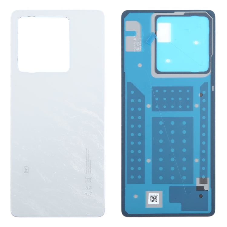 For Xiaomi Redmi Note 13 5G Original Battery Back Cover(White) by buy2fix