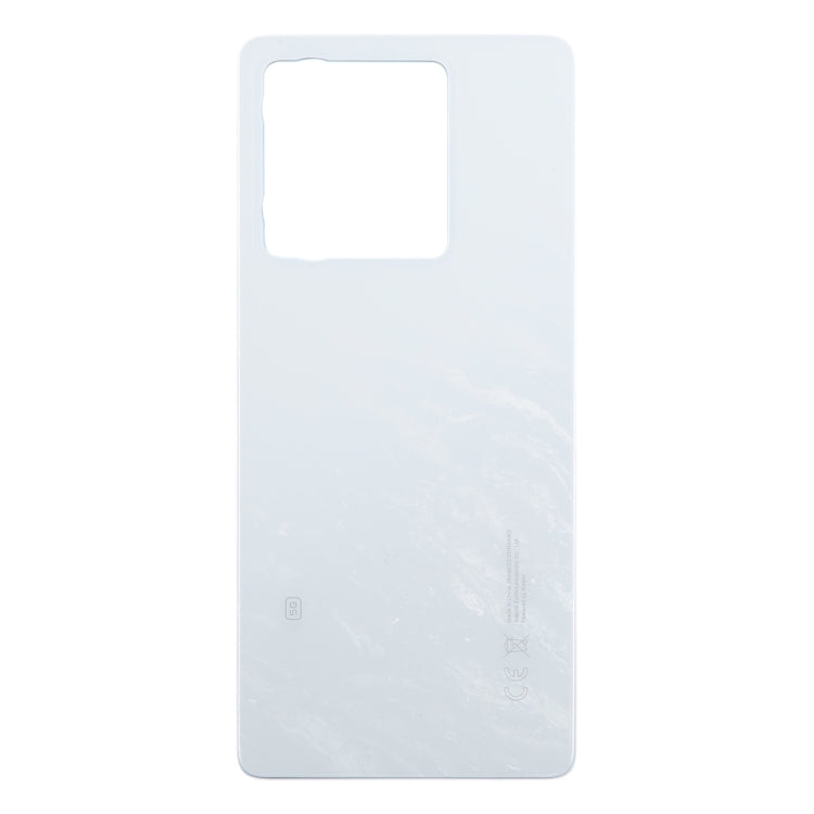 For Xiaomi Redmi Note 13 5G Original Battery Back Cover(White) by buy2fix