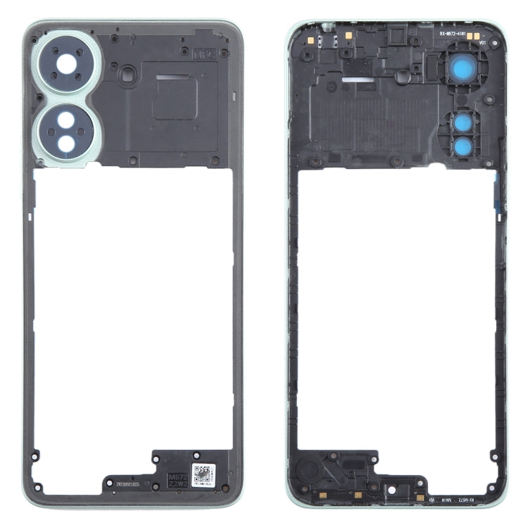 For Xiaomi Redmi 13C 4G Original Middle Frame Bezel Plate (Green) - Frame Bezel Plate by buy2fix | Online Shopping UK | buy2fix