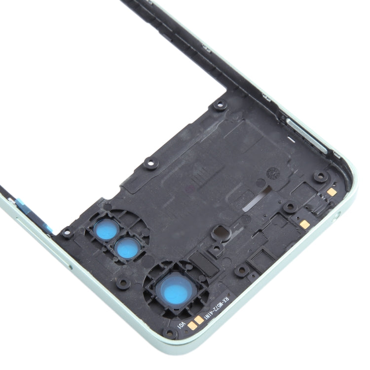 For Xiaomi Redmi 13C 4G Original Middle Frame Bezel Plate (Green) - Frame Bezel Plate by buy2fix | Online Shopping UK | buy2fix