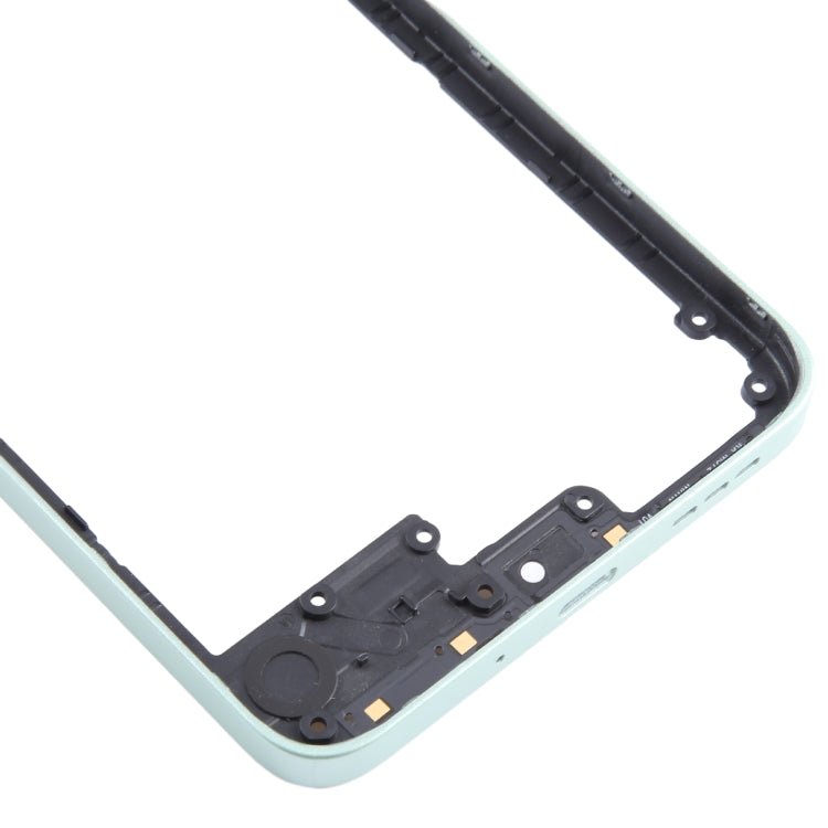 For Xiaomi Redmi 13C 4G Original Middle Frame Bezel Plate (Green) - Frame Bezel Plate by buy2fix | Online Shopping UK | buy2fix