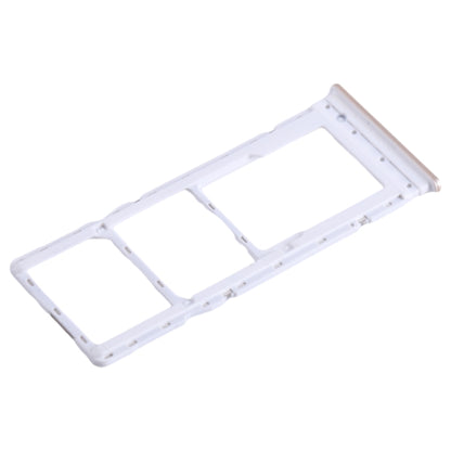 For Tecno Camon 18 SIM Card Tray + SIM Card Tray + Micro SD Card Tray (Gold) - Card Tray by buy2fix | Online Shopping UK | buy2fix
