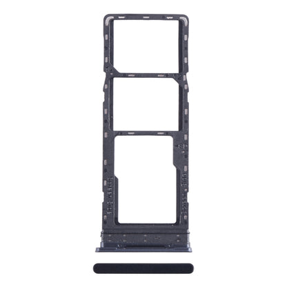 For Tecno Pova Neo SIM Card Tray + SIM Card Tray + Micro SD Card Tray (Black) - Card Tray by buy2fix | Online Shopping UK | buy2fix