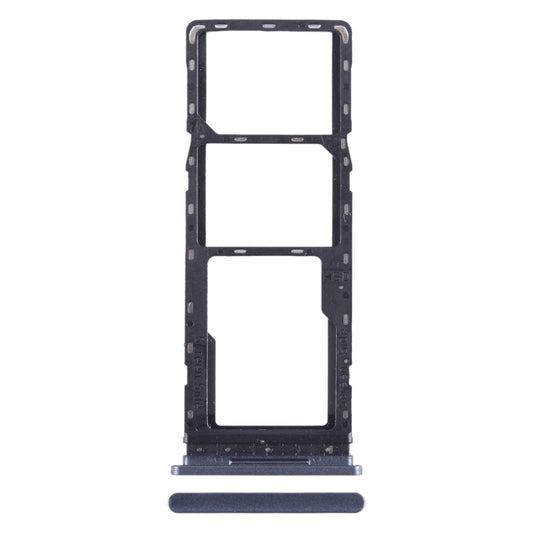 For Tecno Spark Go 2022 SIM Card Tray + SIM Card Tray + Micro SD Card Tray (Dark Blue) - Card Tray by buy2fix | Online Shopping UK | buy2fix