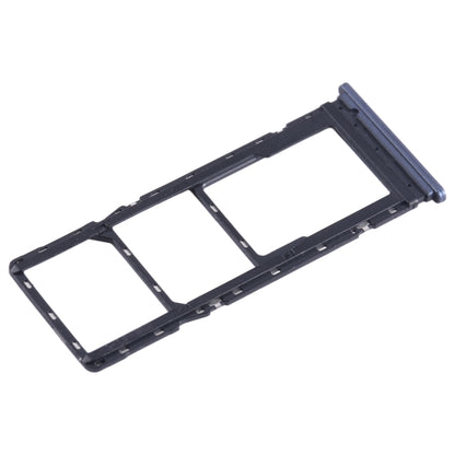 For Tecno Spark Go 2022 SIM Card Tray + SIM Card Tray + Micro SD Card Tray (Dark Blue) - Card Tray by buy2fix | Online Shopping UK | buy2fix