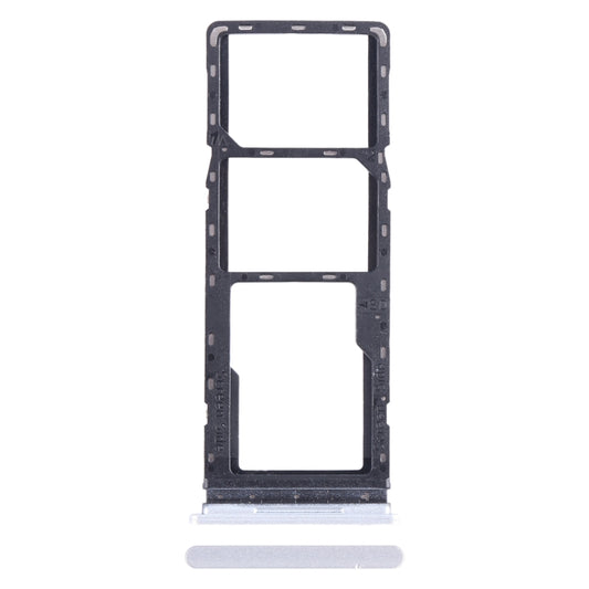 For Tecno Spark 8C KG5k SIM Card Tray + SIM Card Tray + Micro SD Card Tray (Gold) - Card Tray by buy2fix | Online Shopping UK | buy2fix