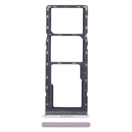 For Tecno Pop 7 Pro BF7 SIM Card Tray + SIM Card Tray + Micro SD Card Tray (Gold) - Card Tray by buy2fix | Online Shopping UK | buy2fix