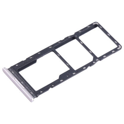 For Tecno Pop 7 Pro BF7 SIM Card Tray + SIM Card Tray + Micro SD Card Tray (Gold) - Card Tray by buy2fix | Online Shopping UK | buy2fix