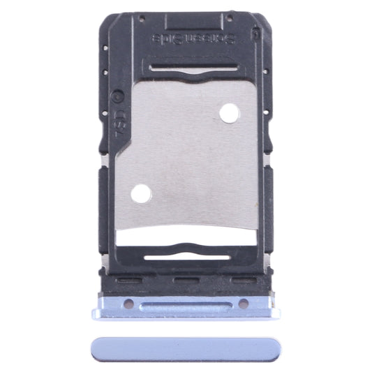 For Infinix Zero X Pro X6810 SIM Card Tray + SIM Card Tray + Micro SD Card Tray (Blue) - Card Tray by buy2fix | Online Shopping UK | buy2fix