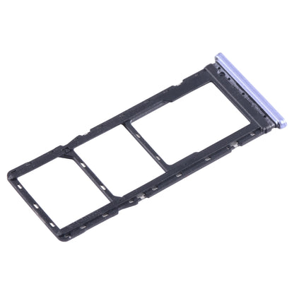 For Infinix Smart 6 X6511B SIM Card Tray + SIM Card Tray + Micro SD Card Tray (Purple) - Card Tray by buy2fix | Online Shopping UK | buy2fix