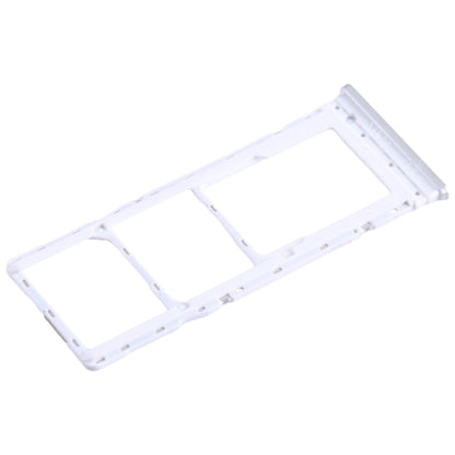 For Infinix Note 11 X663 SIM Card Tray + SIM Card Tray + Micro SD Card Tray (White) - Card Tray by buy2fix | Online Shopping UK | buy2fix